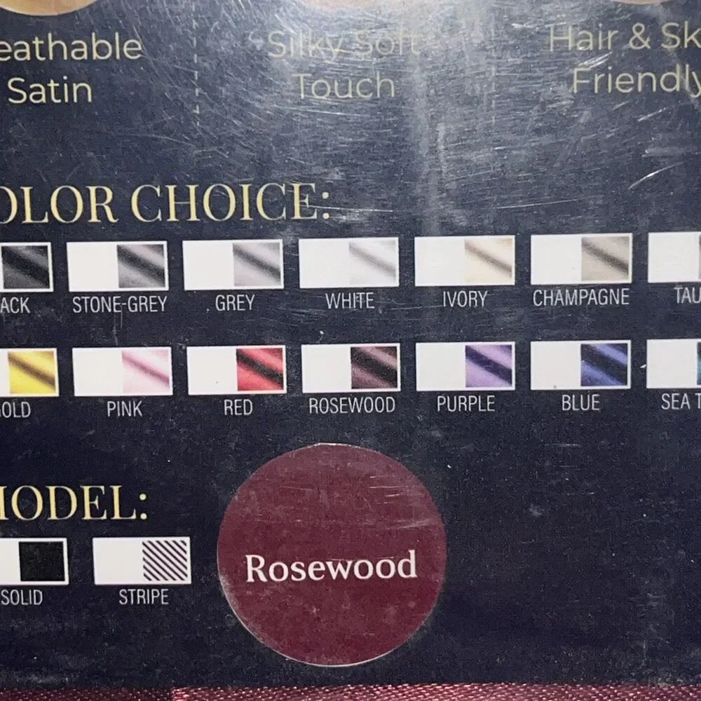 DECOLURE LUXURY SATIN SHEET SET FULL Maroon 4 PIECES